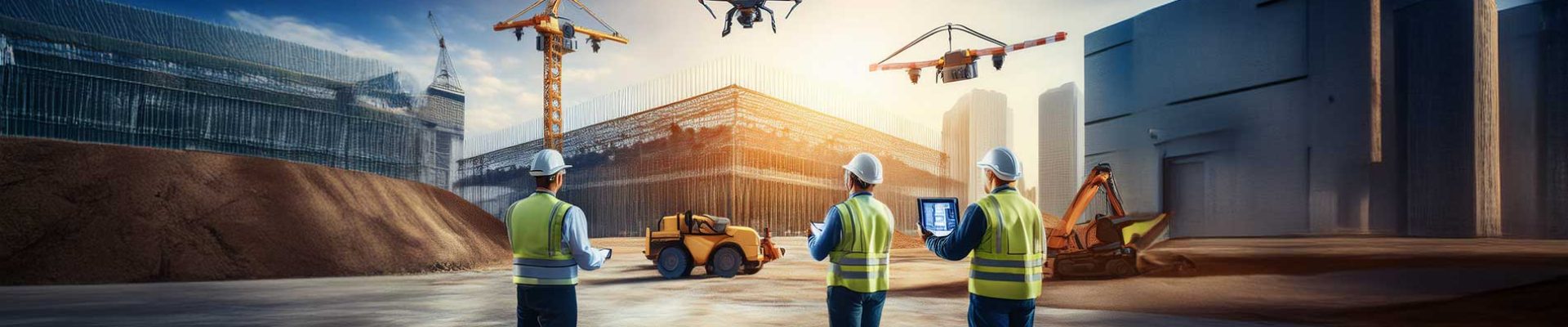 שילוב טכנולוגיה וכוח אדם באבטחת אתרי בנייה